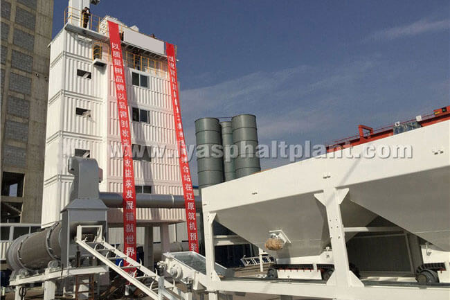 LB1000 environmental asphalt plant in Oceania